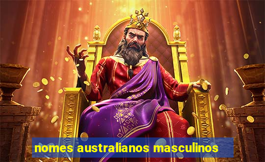 nomes australianos masculinos